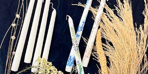 Изображение события: Роспись свечи